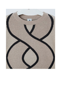 Sens Jacquard Knit | Beige
