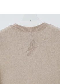Signature Jaquard Knit | Beige
