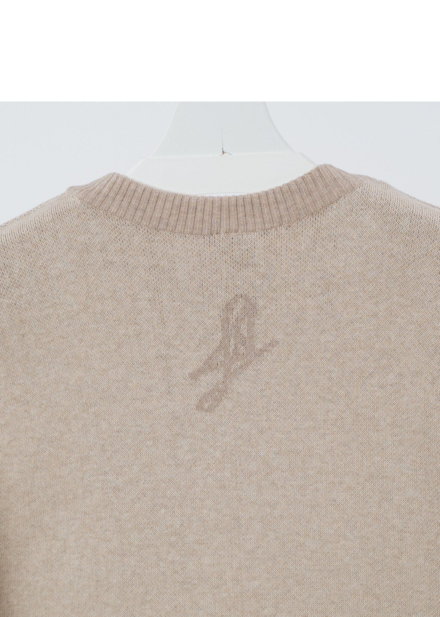 Signature Jaquard Knit | Beige