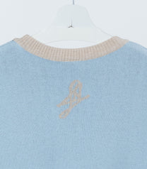 Signature Jaquard Knit | Blue