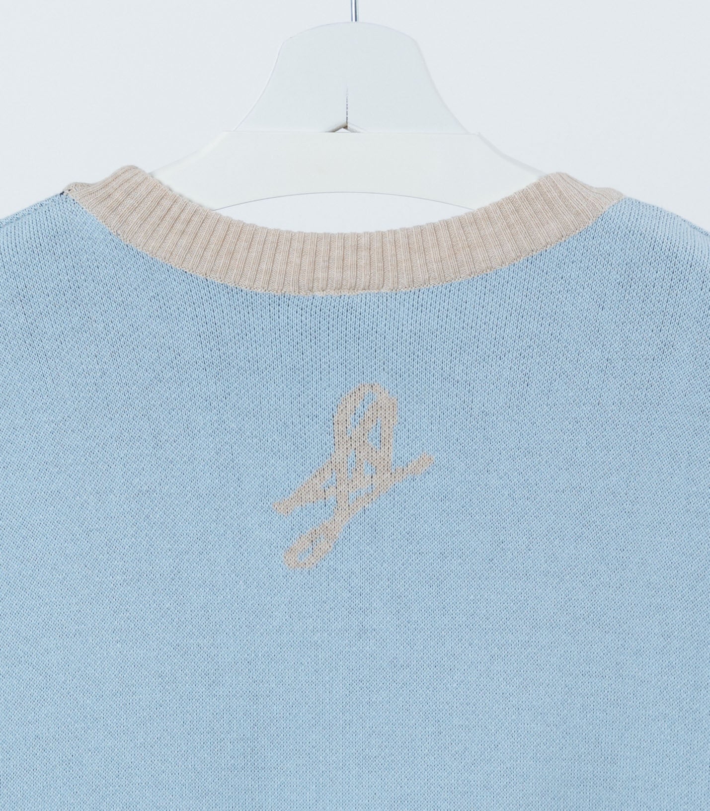 Signature Jaquard Knit | Blue