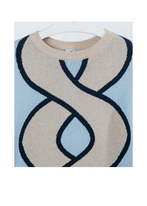 Sens Jacquard Knit | Blue
