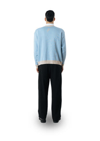 Signature Jaquard Knit | Blue