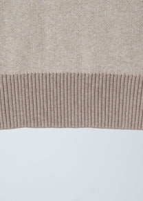 Signature Jaquard Knit | Beige